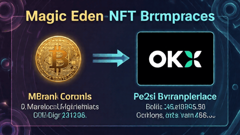 Bitcoin NFT Marketplaces 2026: Comparing Magic Eden vs OKX Fees